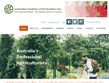 Tablet Screenshot of aih.org.au