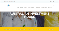 Desktop Screenshot of aih.com.au